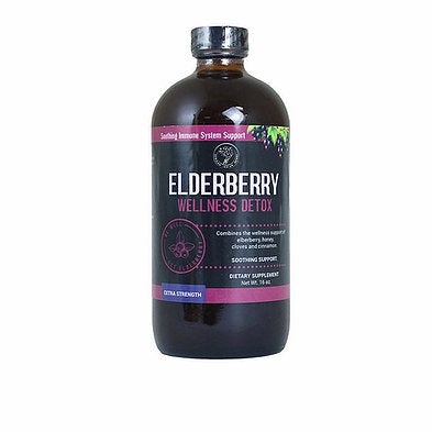 Elderberry Wellness Detox Drink/ Boost Immune System/ Anti-Inflammatory/ 16oz
