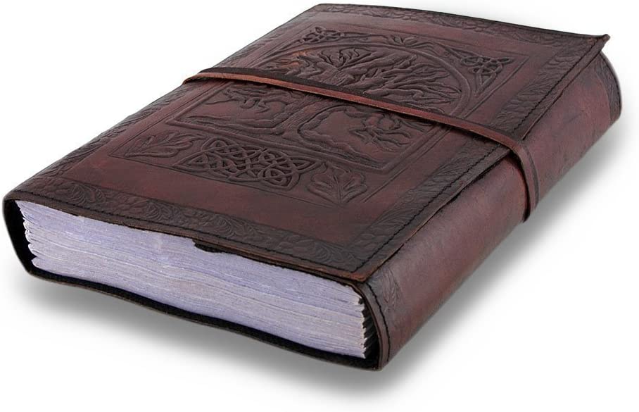 Leather Journal Diary Embossed